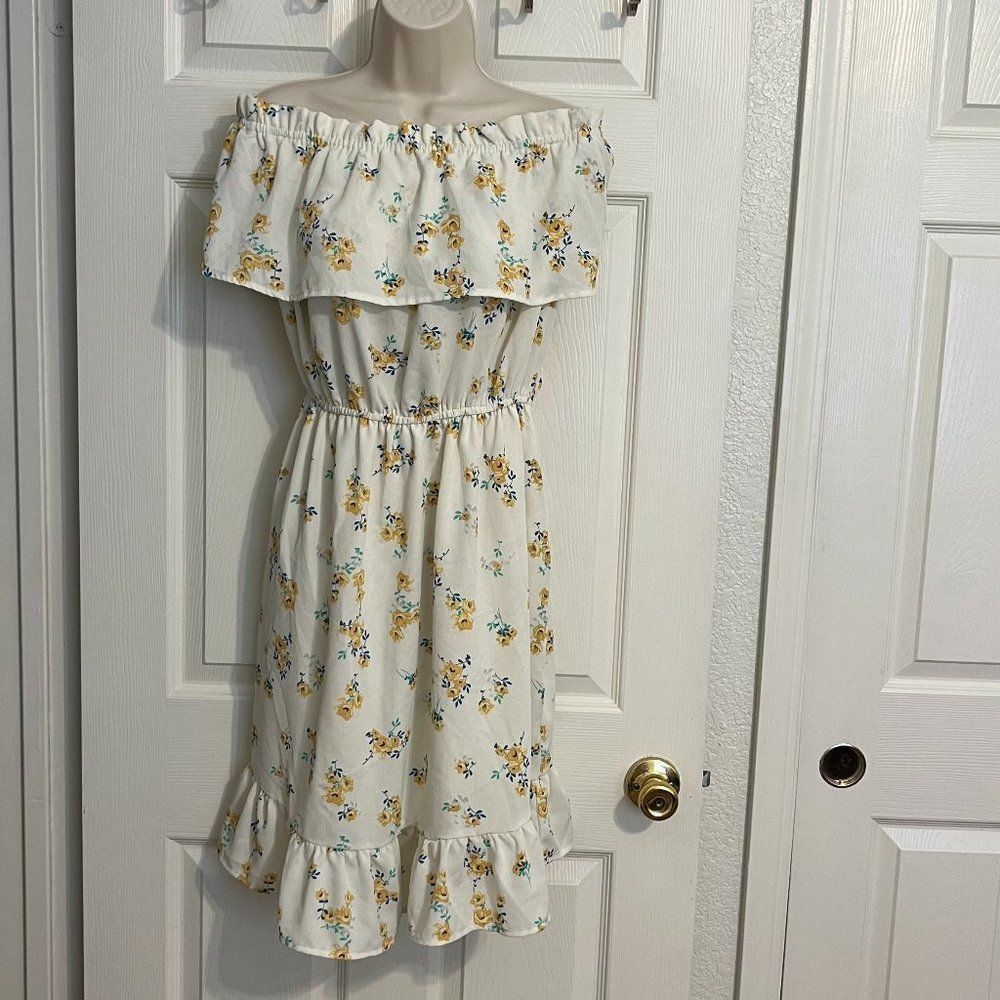 Liberty Love Floral Off Shoulder Dress Size 2XL